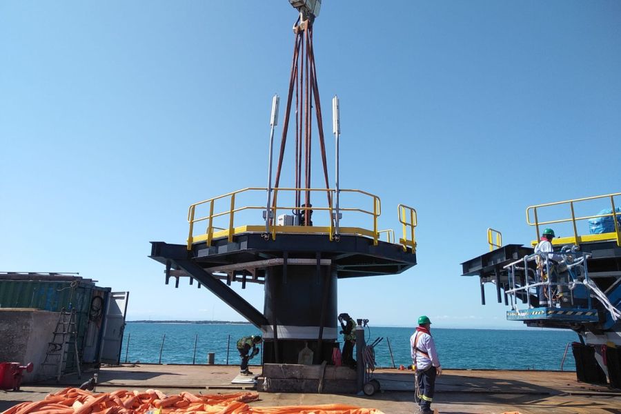 Offshore Installation in Taranto: Tempa Rossa